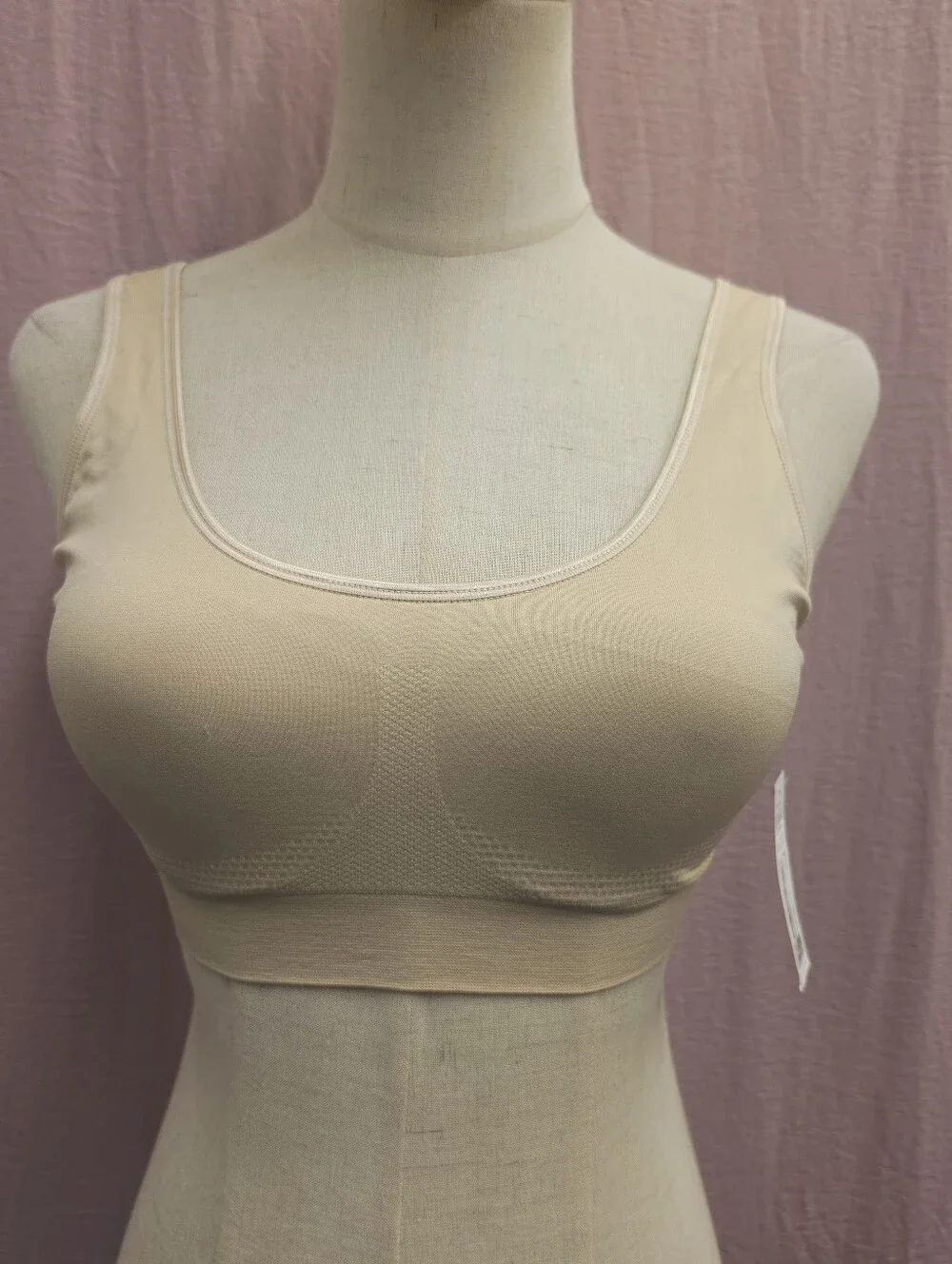 Underscore Seamless Scoop Shaping Bra- Nude, SMALL NEW!